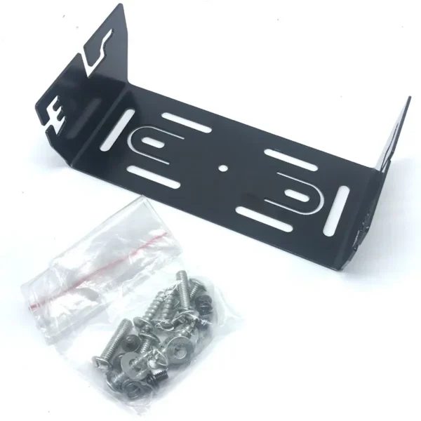 Heavy Duty Car Radio Mount Holder Bracket with Fastening Screws - Image 2