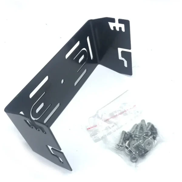 Heavy Duty Car Radio Mount Holder Bracket with Fastening Screws - Image 3