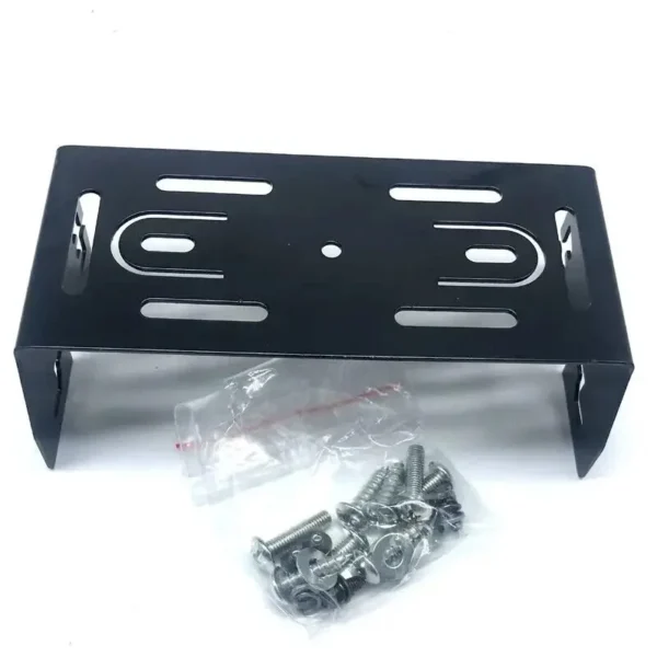 Heavy Duty Car Radio Mount Holder Bracket with Fastening Screws - Image 4