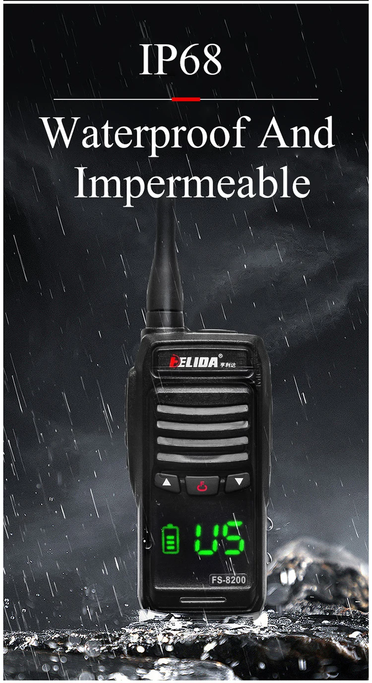 5W Marine Radio Transceiver IP68 Waterproof Handheld VHF UHF Floating Two Way Radio for Boat Ship - Image 4