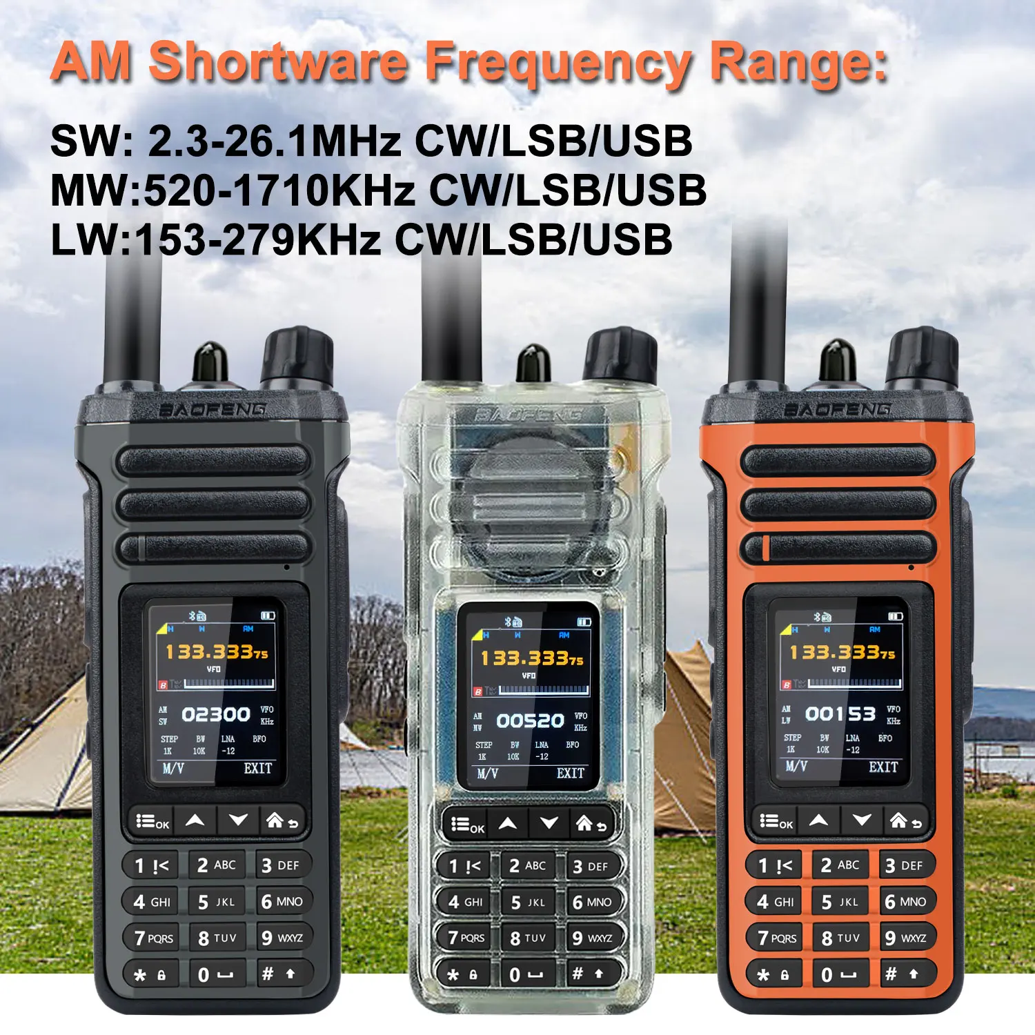 Baofeng SW-9 Walkie Talkie Free Shipping - Image 4