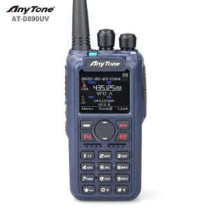 Free Shipping Anytone AT-D890UV Digital DMR and Analog VHF/UHF Walkie Talkie Portable Radio