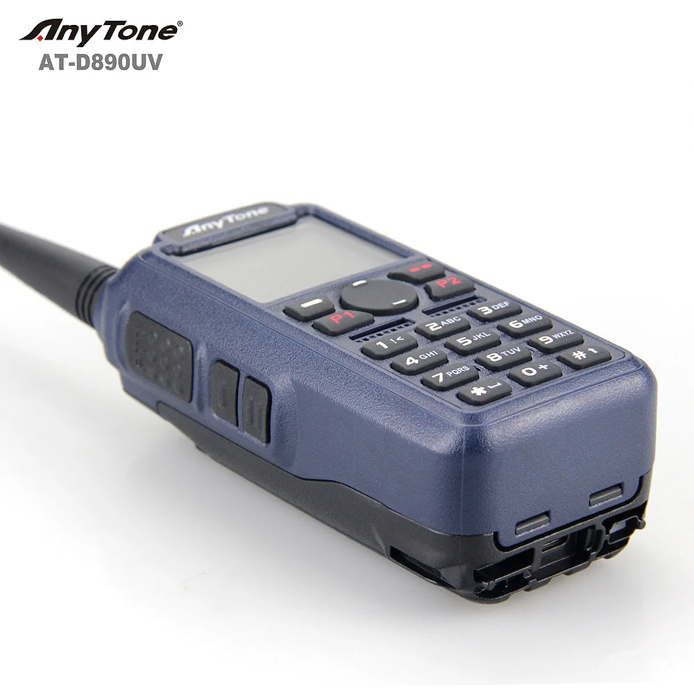Free Shipping Anytone AT-D890UV Digital DMR and Analog VHF/UHF Walkie Talkie Portable Radio - Image 4