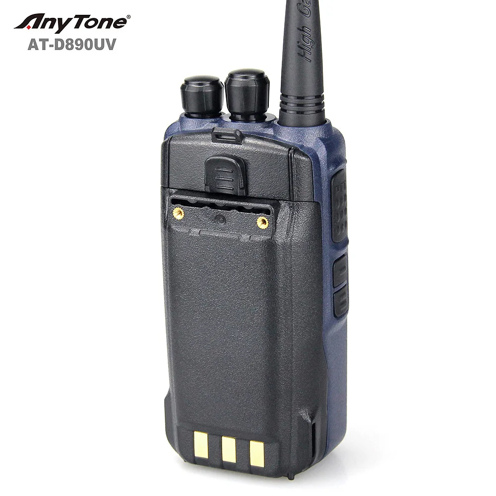 Free Shipping Anytone AT-D890UV Digital DMR and Analog VHF/UHF Walkie Talkie Portable Radio - Image 2