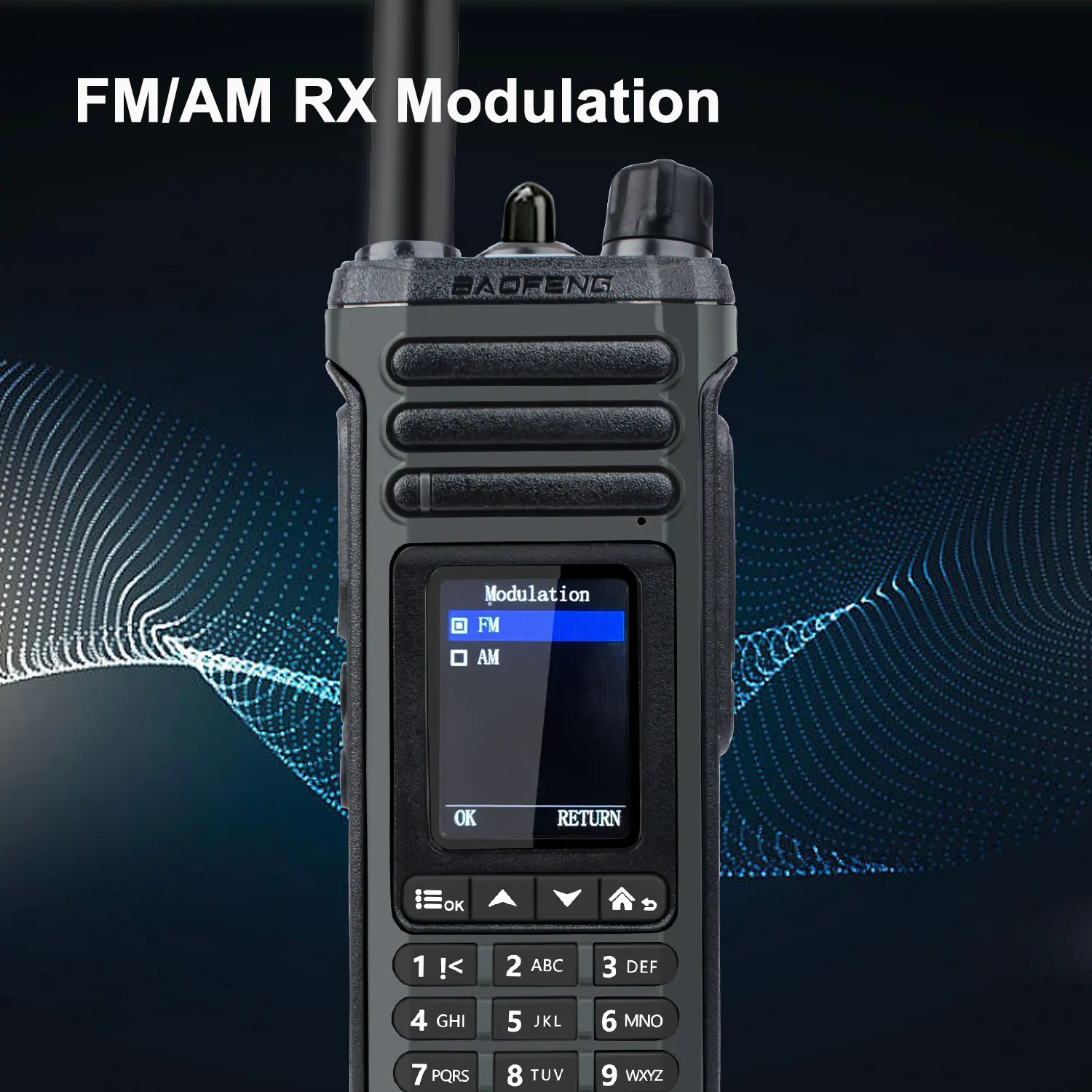 Baofeng SW-9 Walkie Talkie Free Shipping - Image 3