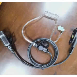Professional Surveillance Air Duct Headset with Mic for Vertex VX-VXD720 VX-820 VX-920 Series Walkie-Talkies