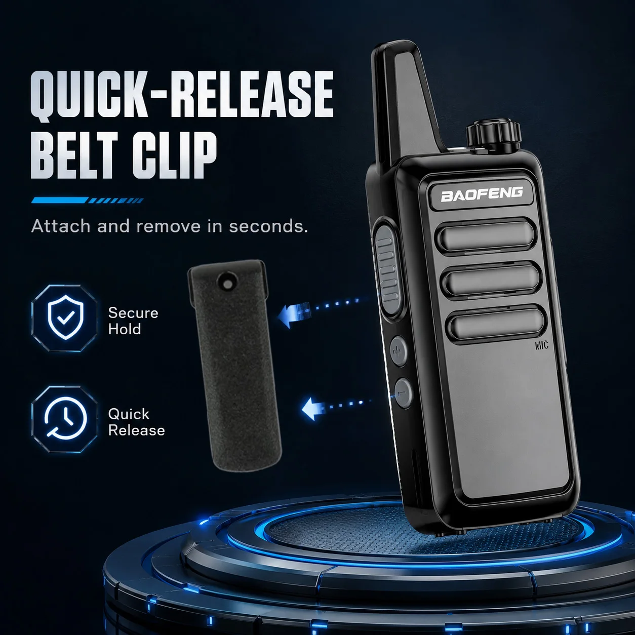 Baofeng BF-5R Walkie Talkie 2pcs/pack Free Shipping - Image 6
