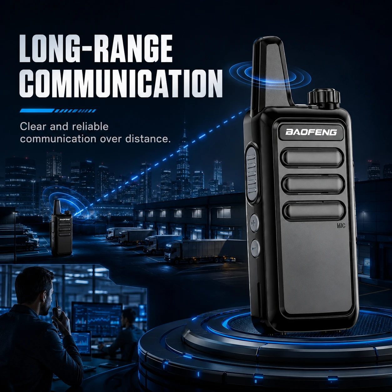 Baofeng BF-5R Walkie Talkie 2pcs/pack Free Shipping - Image 5