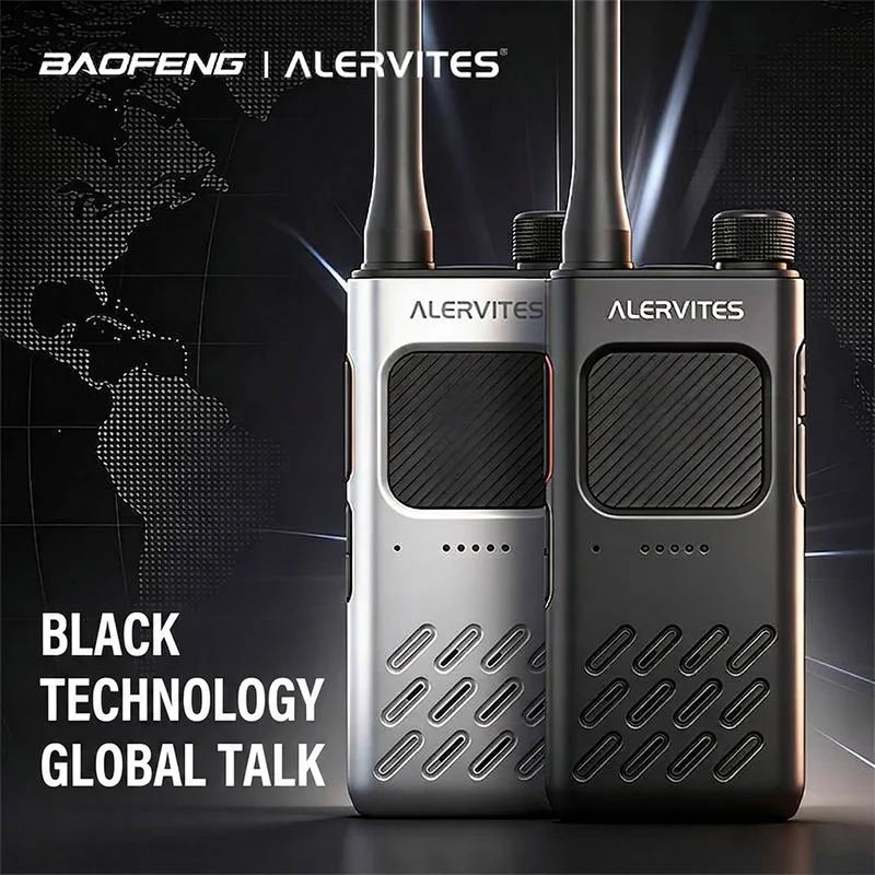 Discreet & Slim BAOFENG AT2 Hotel Walkie Talkie – Fast One-Key Pairing, Bluetooth Configurable Handheld Transceiver - Image 2
