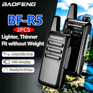 Baofeng BF-5R Walkie Talkie 2pcs/pack Free Shipping
