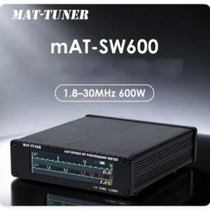 MAT-SW600 Digital SWR Power Meter 1.8-30 MHz 600 W Precision HF Short Wave Radio
