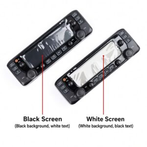 ICOM IC-2730E IC-2730A Original Transceiver Control Screen, Single Head Mobile Unit Display Panel